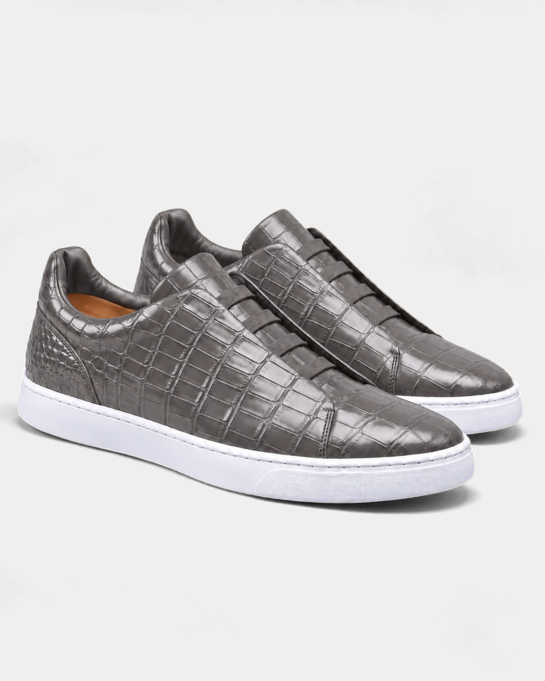 Grey Praiano Crocodile