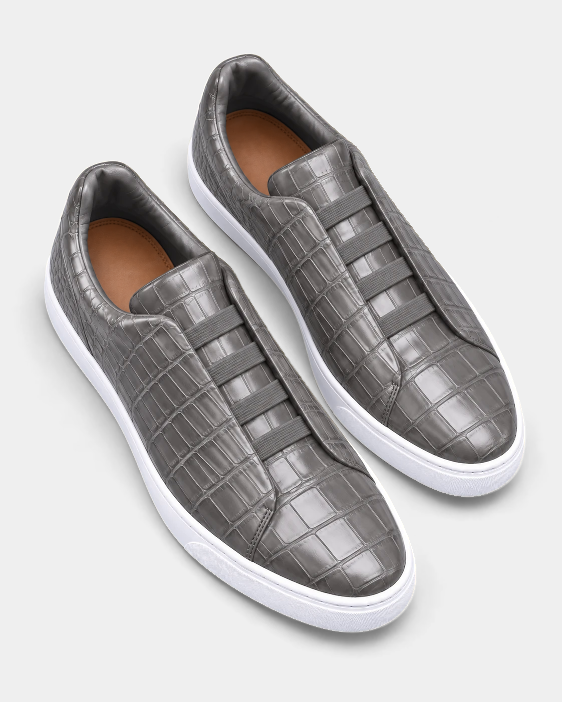 Grey Praiano Crocodile