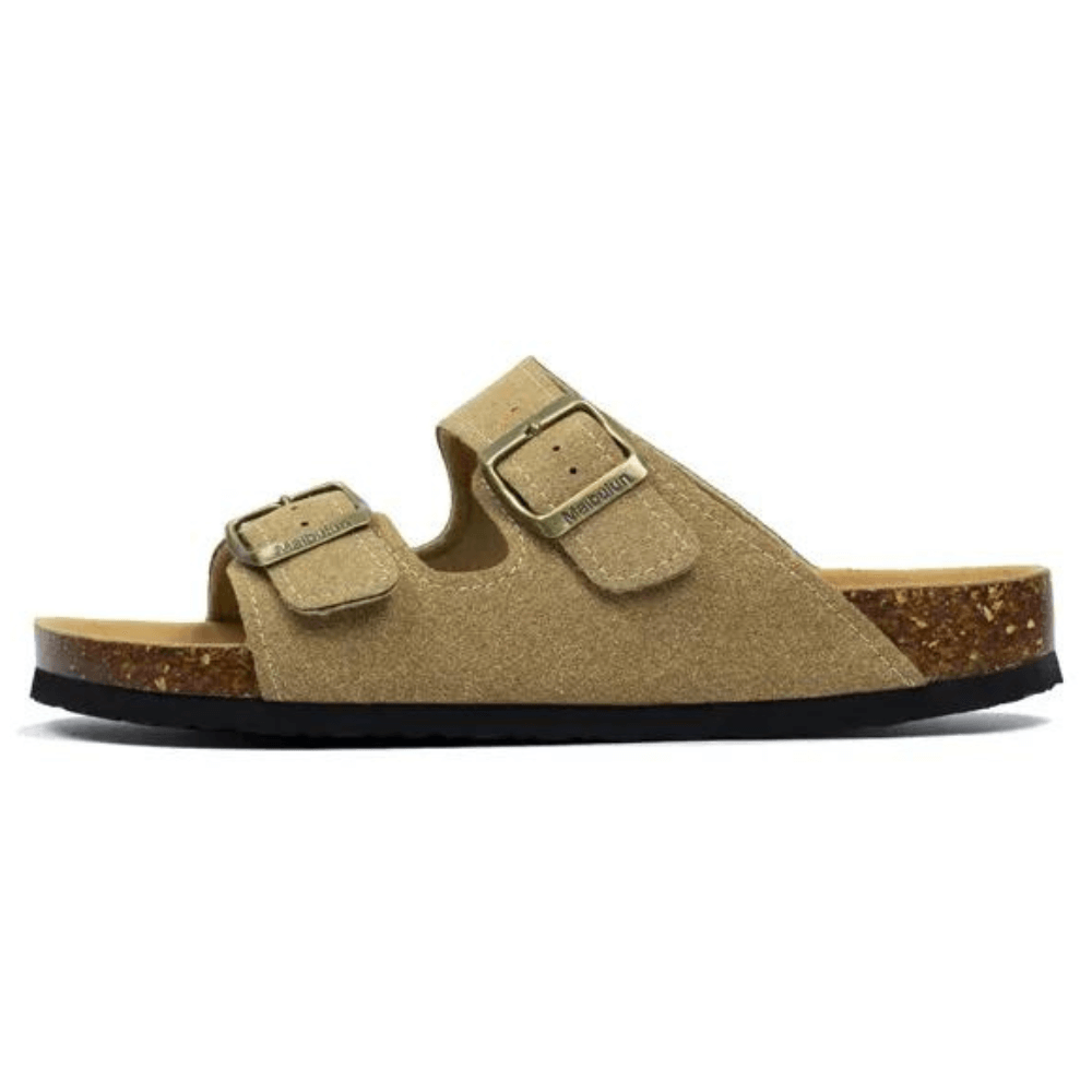 Maibulun Suede Sandals - Light Brown
