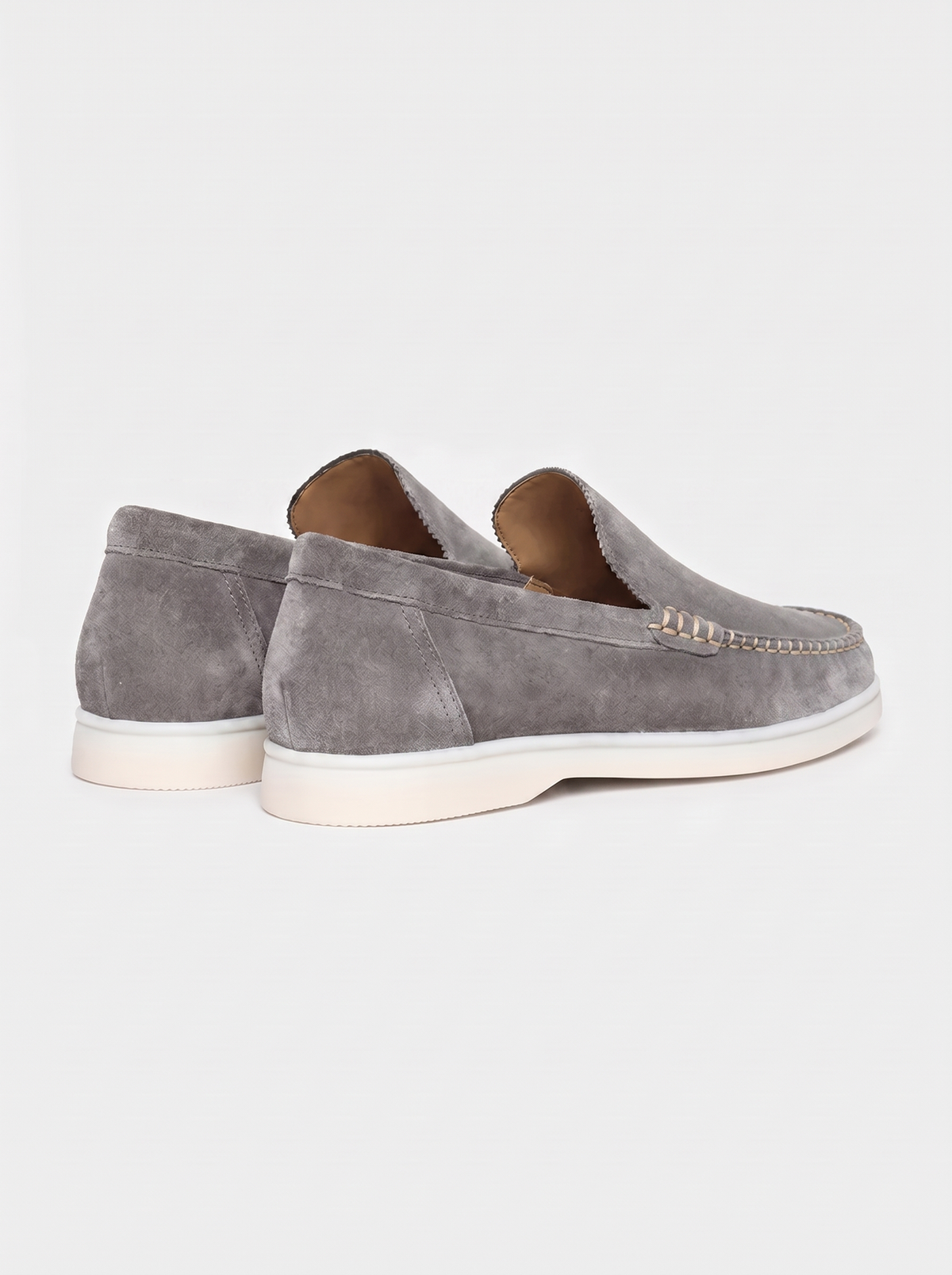 Grey Venetto Loafers