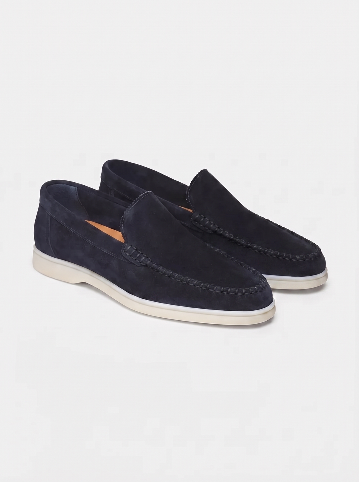 Navy Venetto Loafers