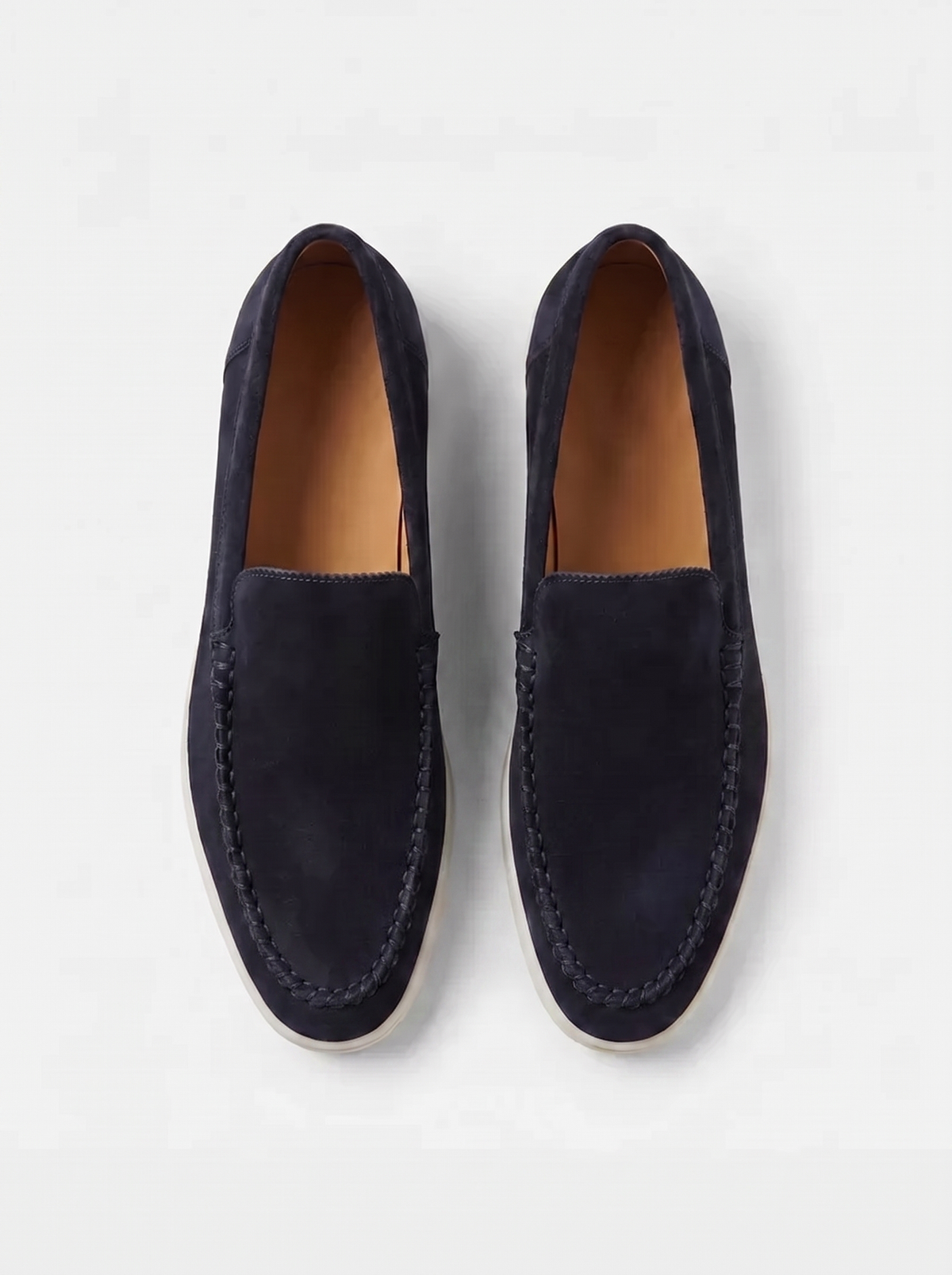 Navy Venetto Loafers