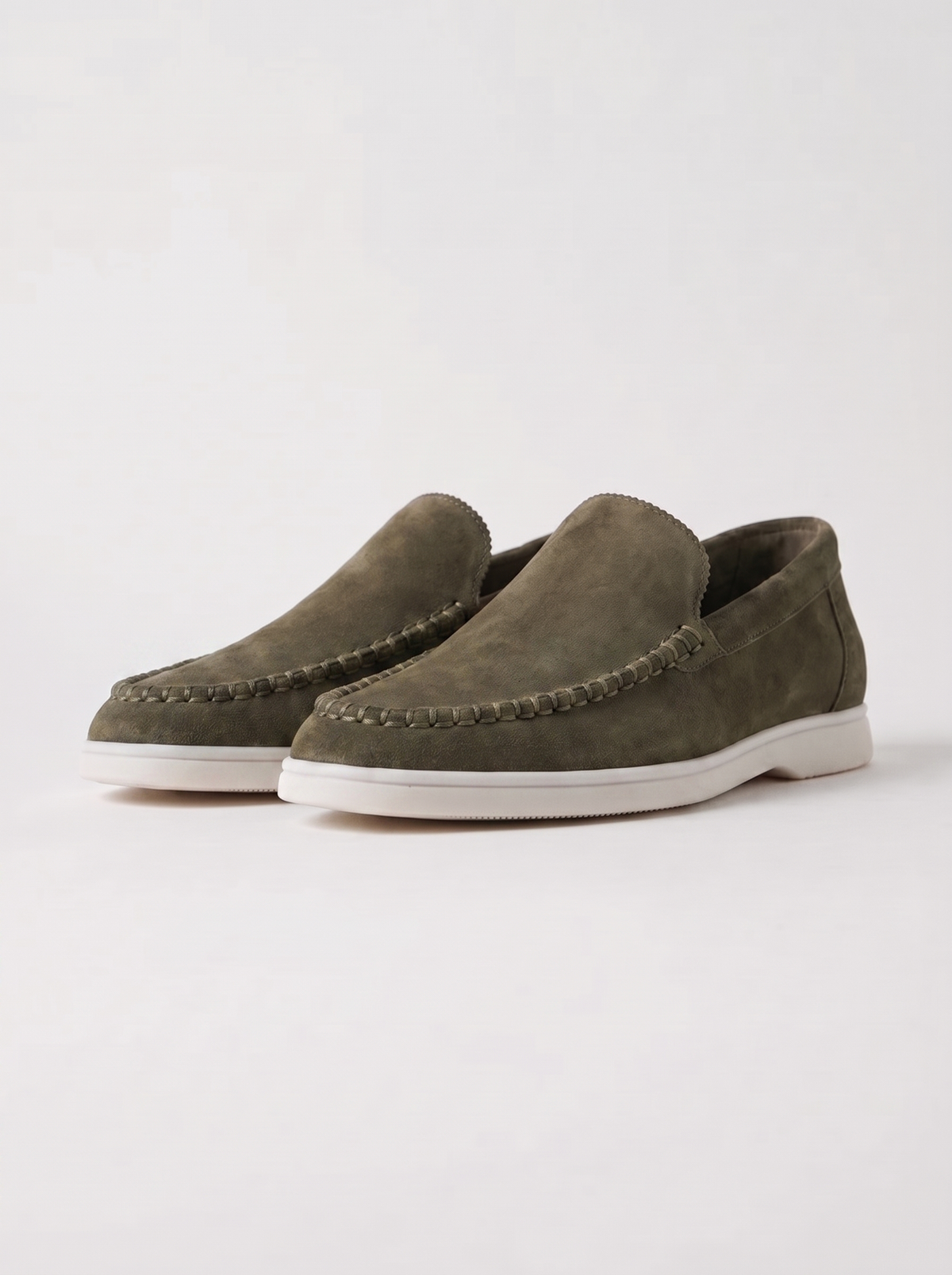 Olive Venetto Loafers