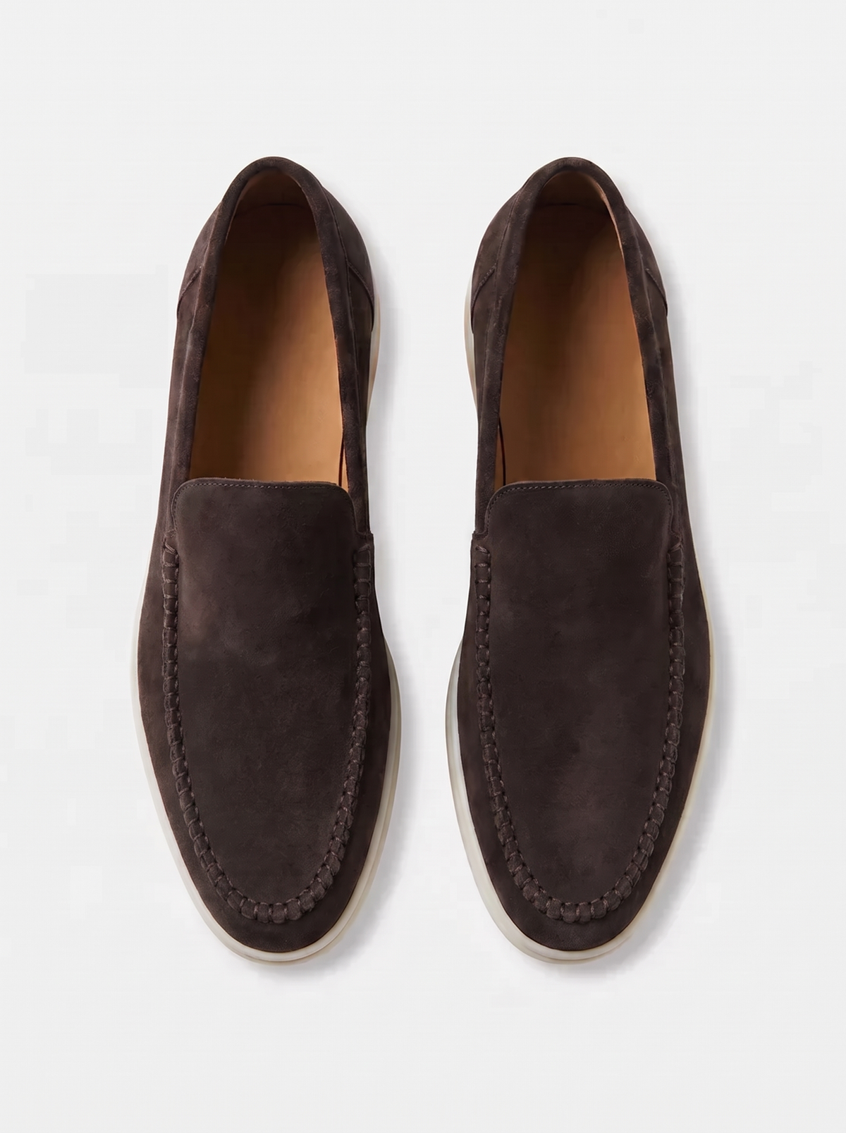 Warm Grey Venetto Loafers