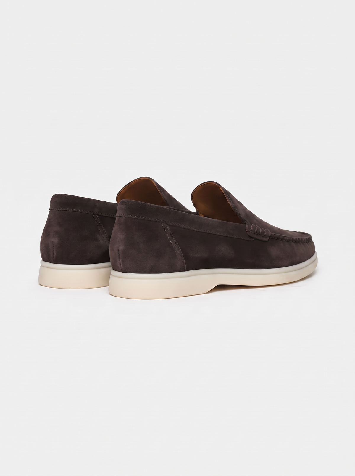 Warm Grey Venetto Loafers