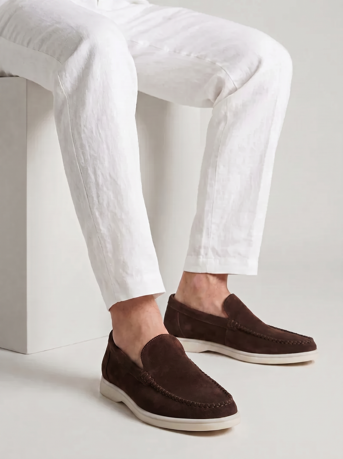 Chocolate Venetto Loafers