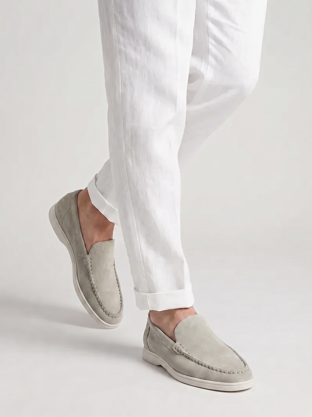 Leisure Green Venetto Loafers