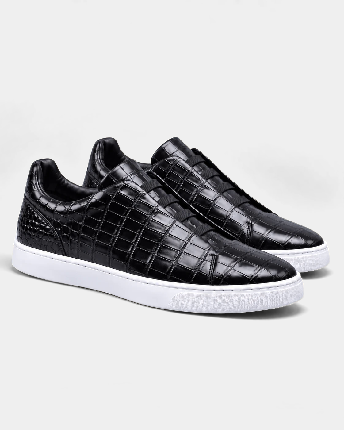 Black Praiano Crocodile
