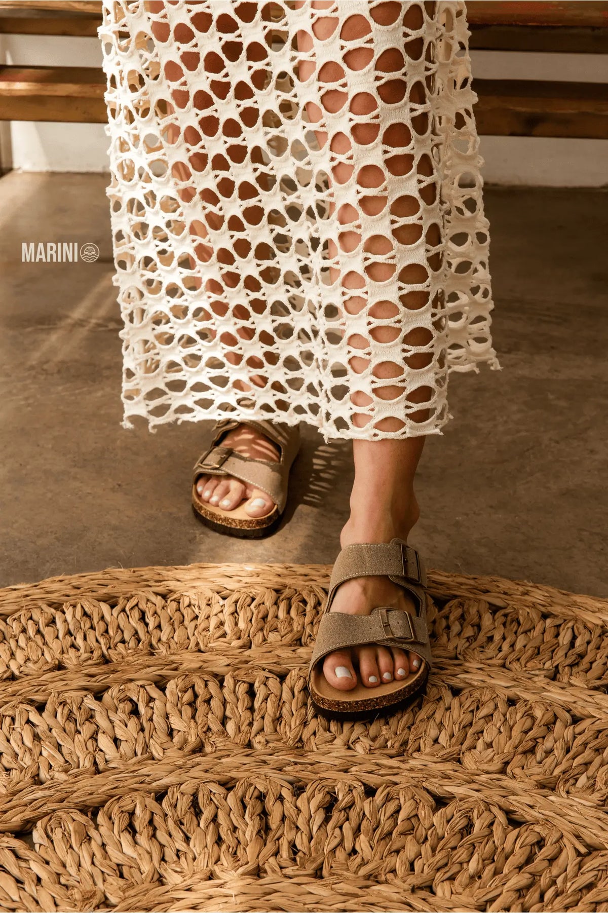 Maibulun Suede Sandals - Sand