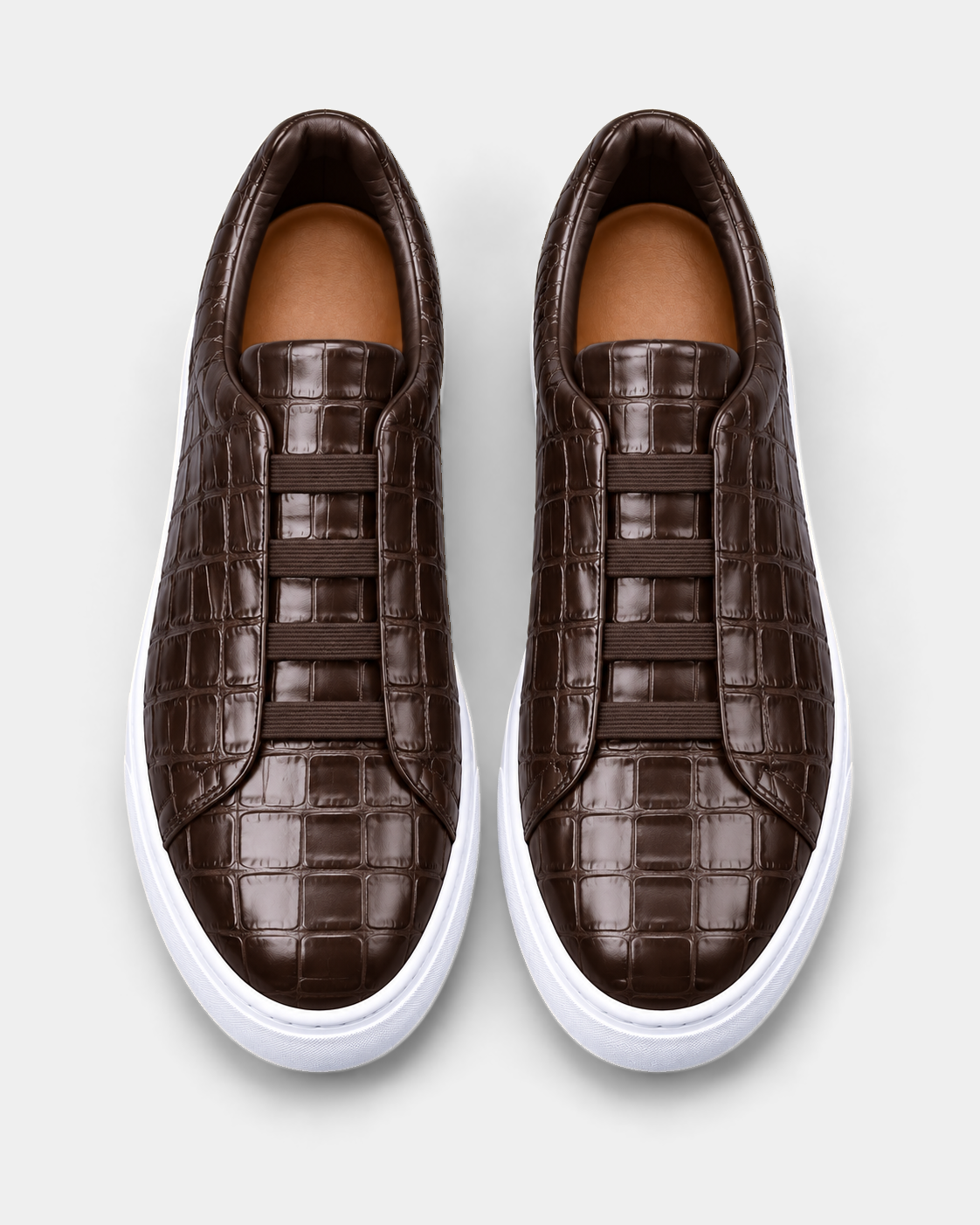 Brown Praiano Crocodile