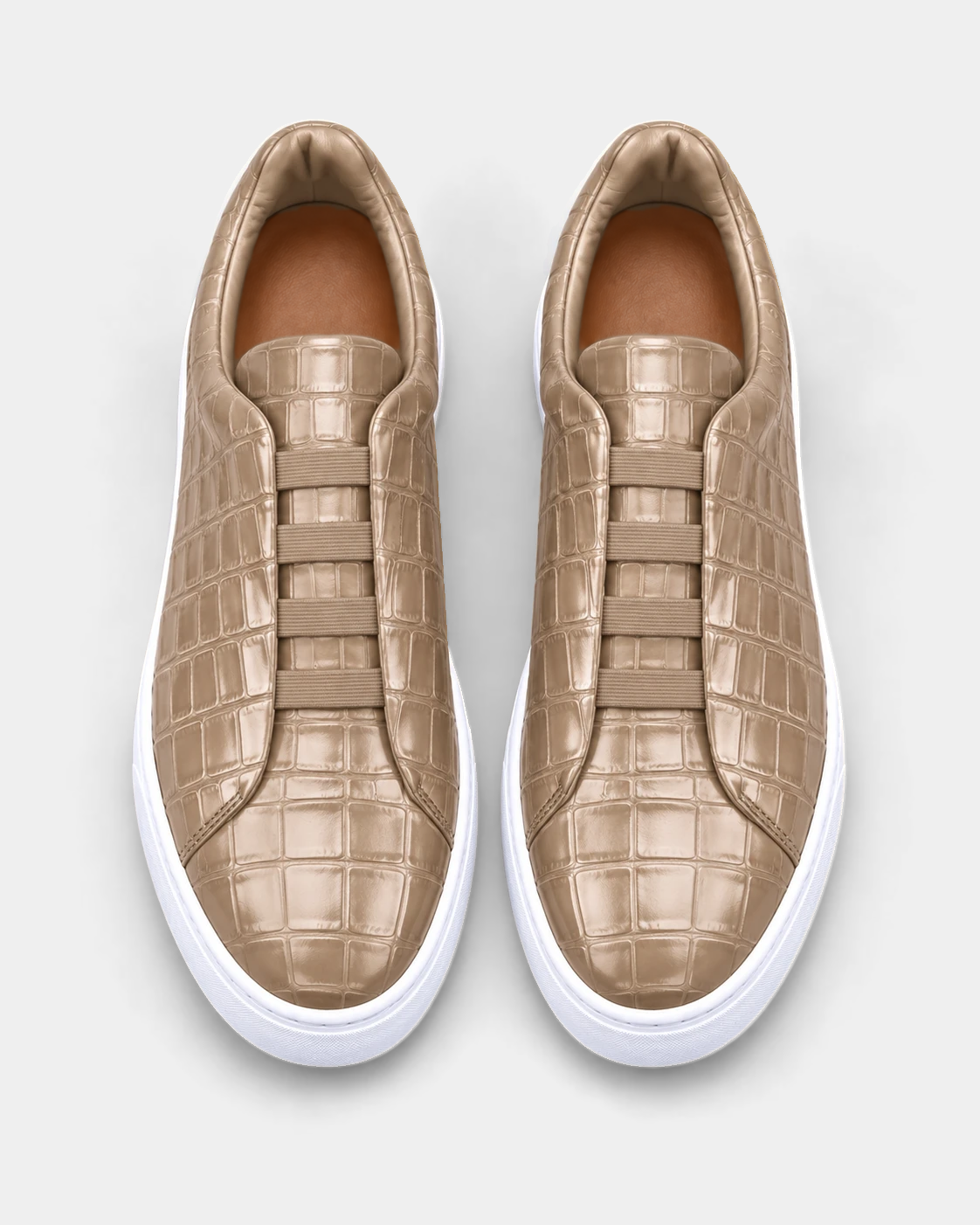 Khaki Praiano Crocodile