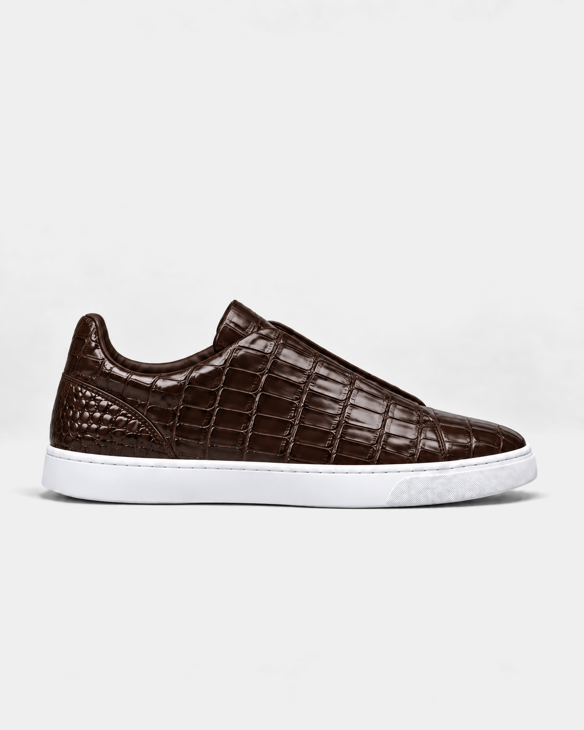 Brown Praiano Crocodile