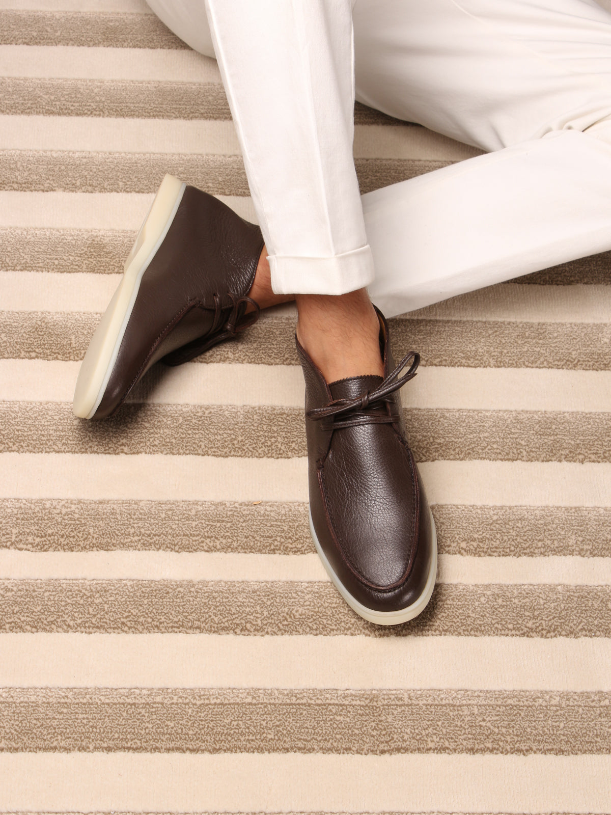 Brown Grain Cortina Boot