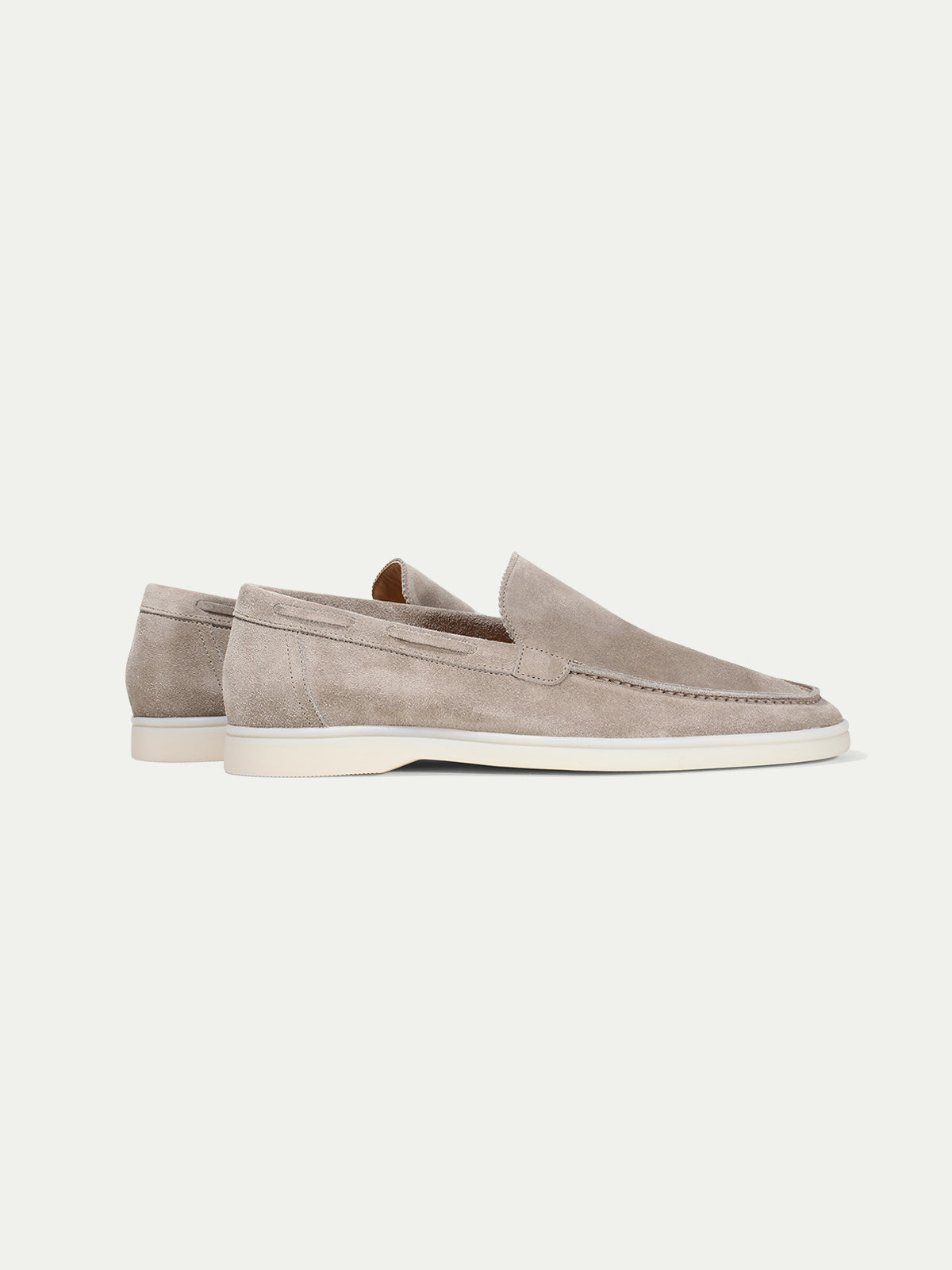 Light Grey Marina Loafers