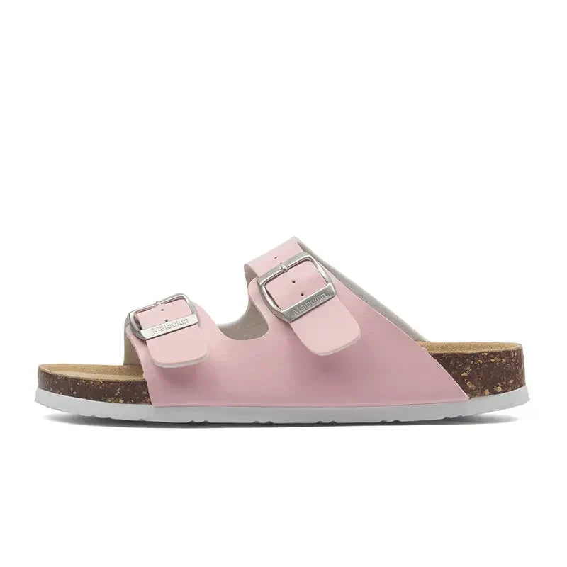 Maibulun Leather Sandals - Pink