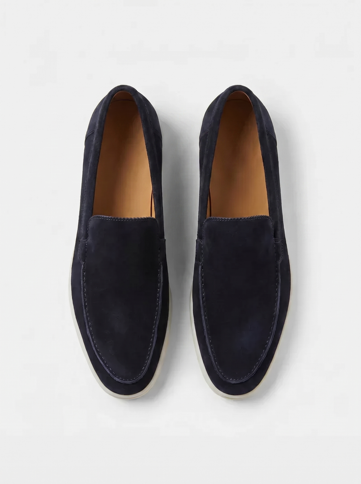 Navy Torino Loafers