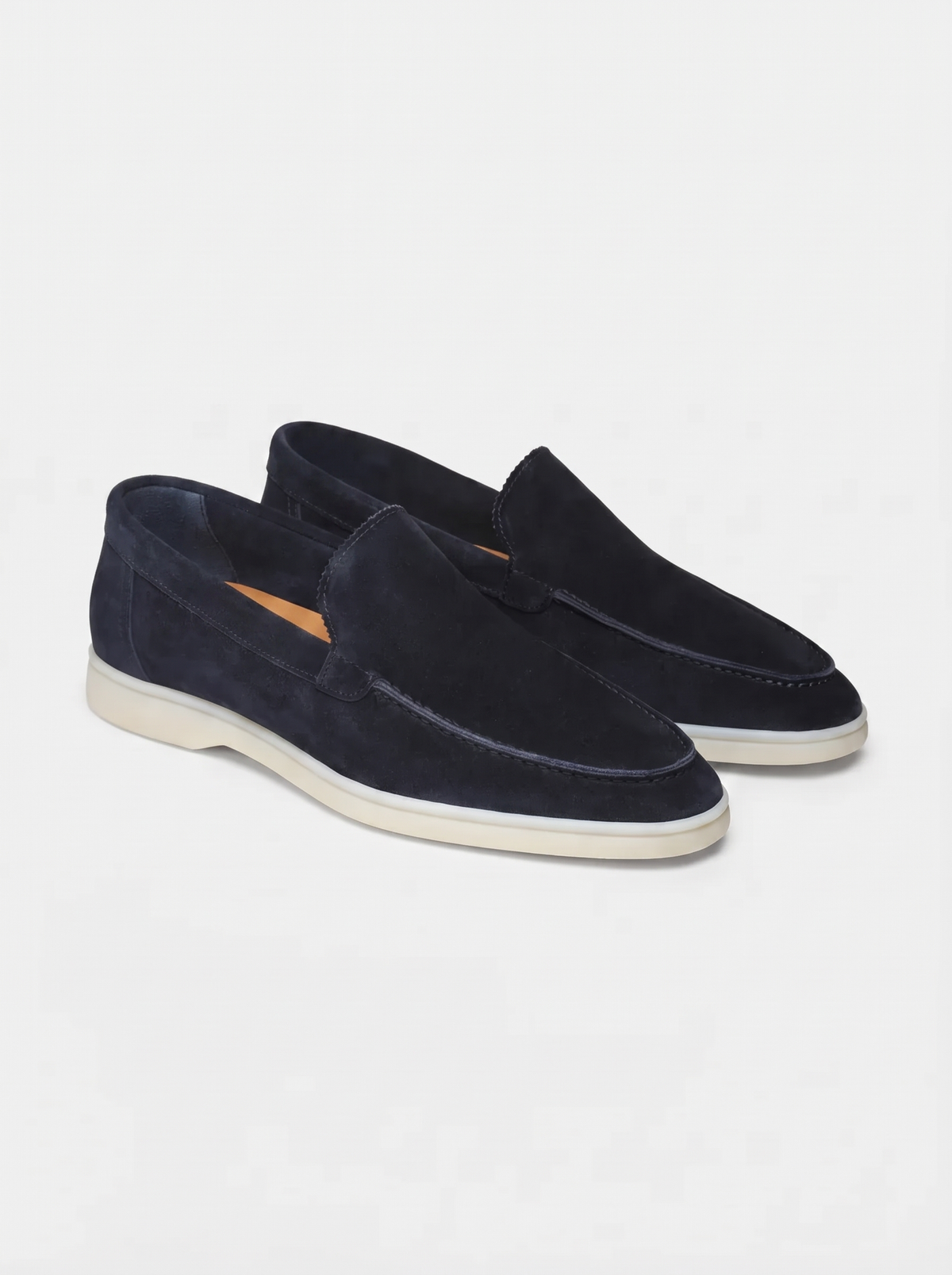 Navy Torino Loafers