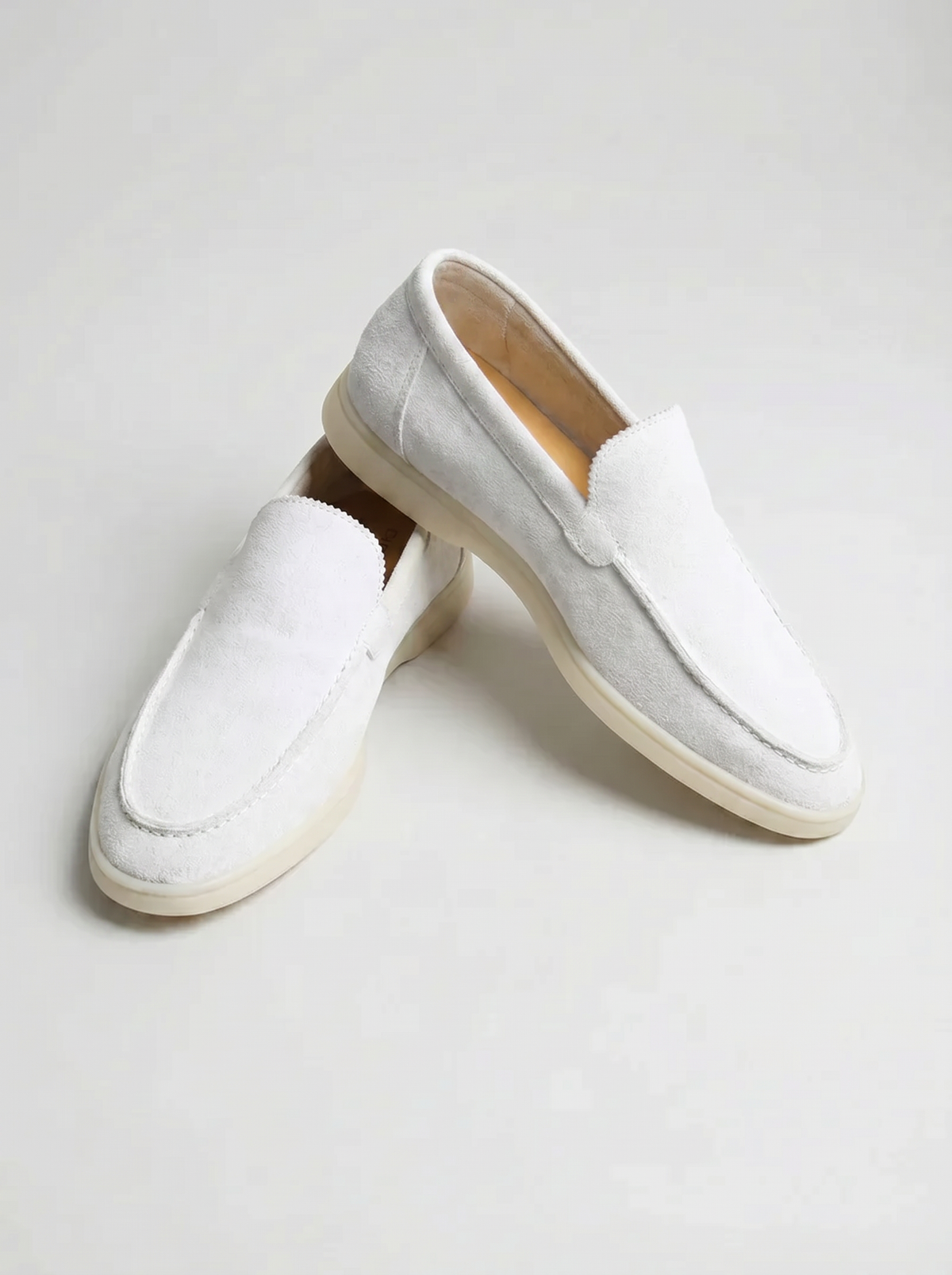 White Torino Loafers