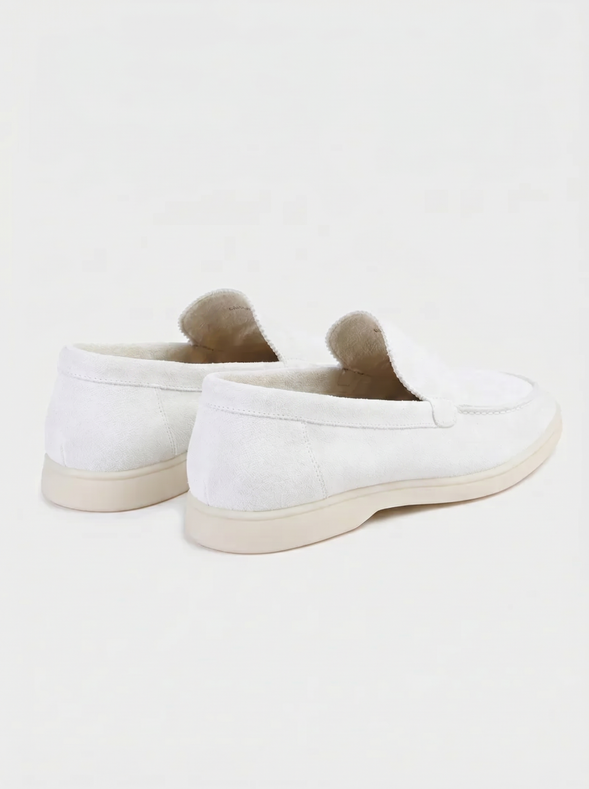 White Torino Loafers