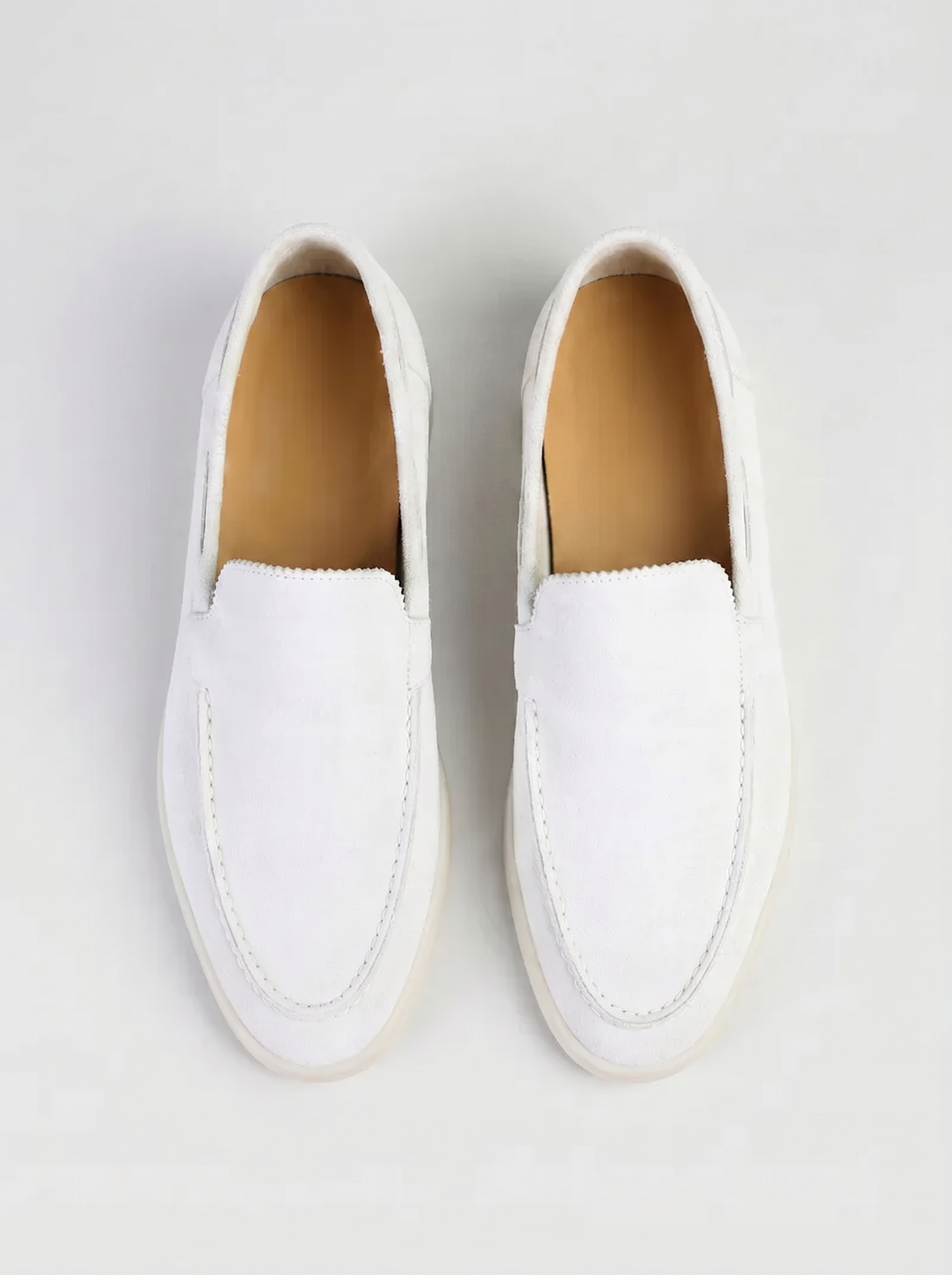White Torino Loafers