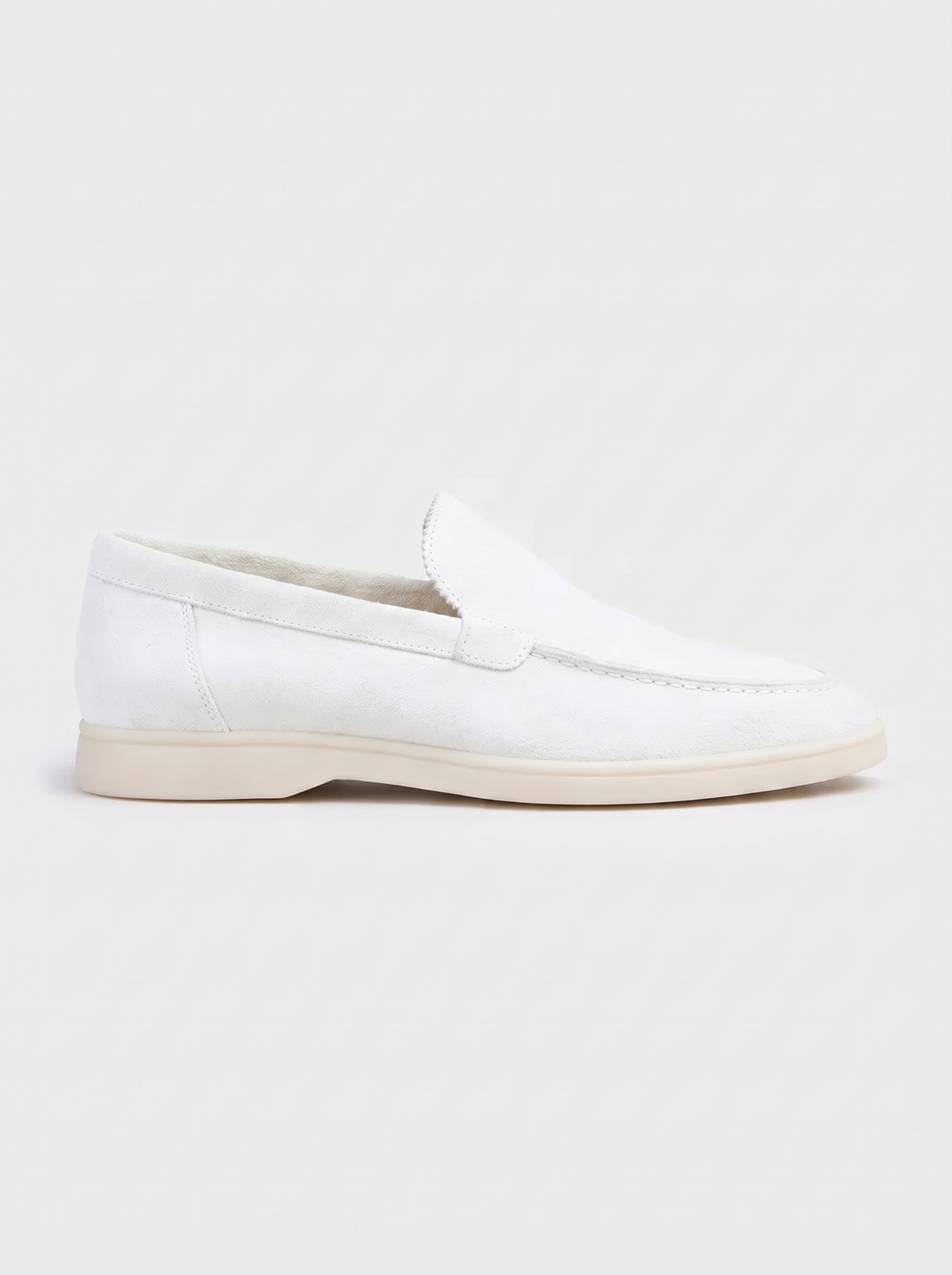 White Torino Loafers