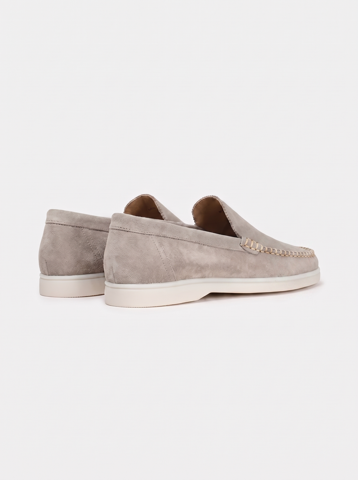Light Grey Venetto Loafers