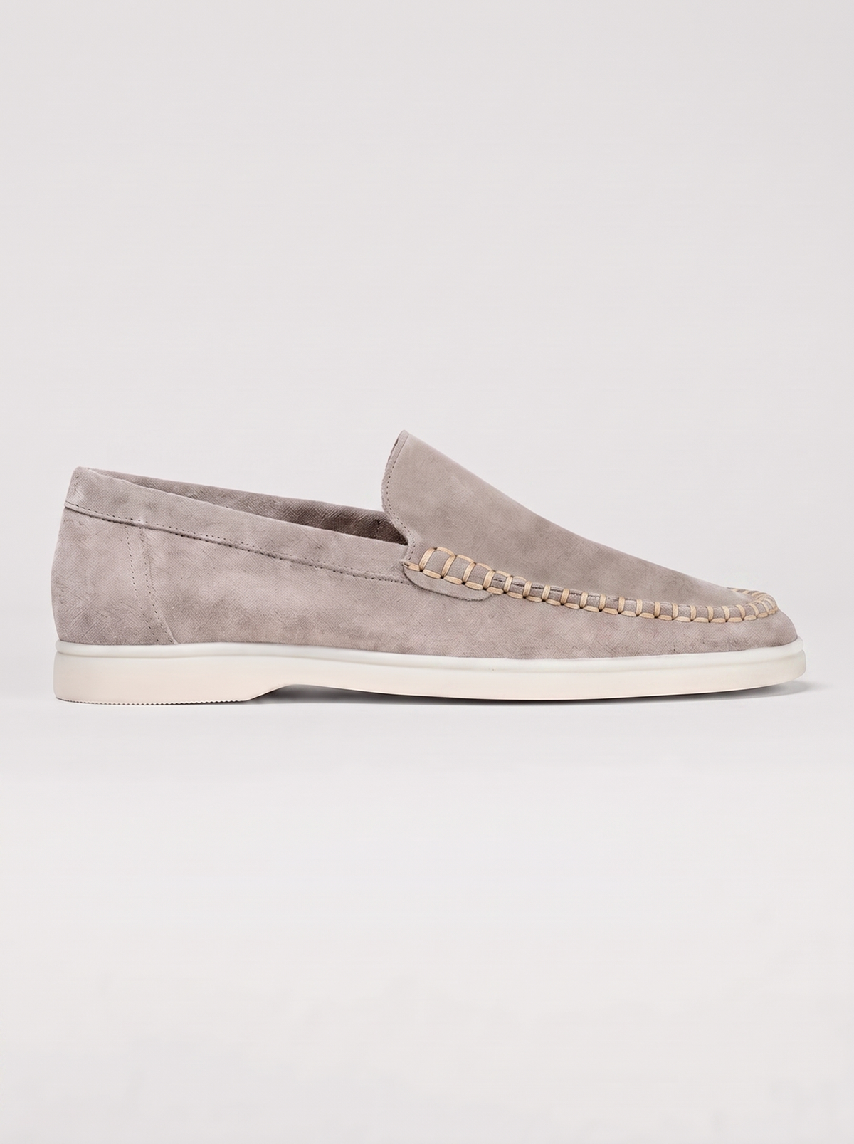 Light Grey Venetto Loafers