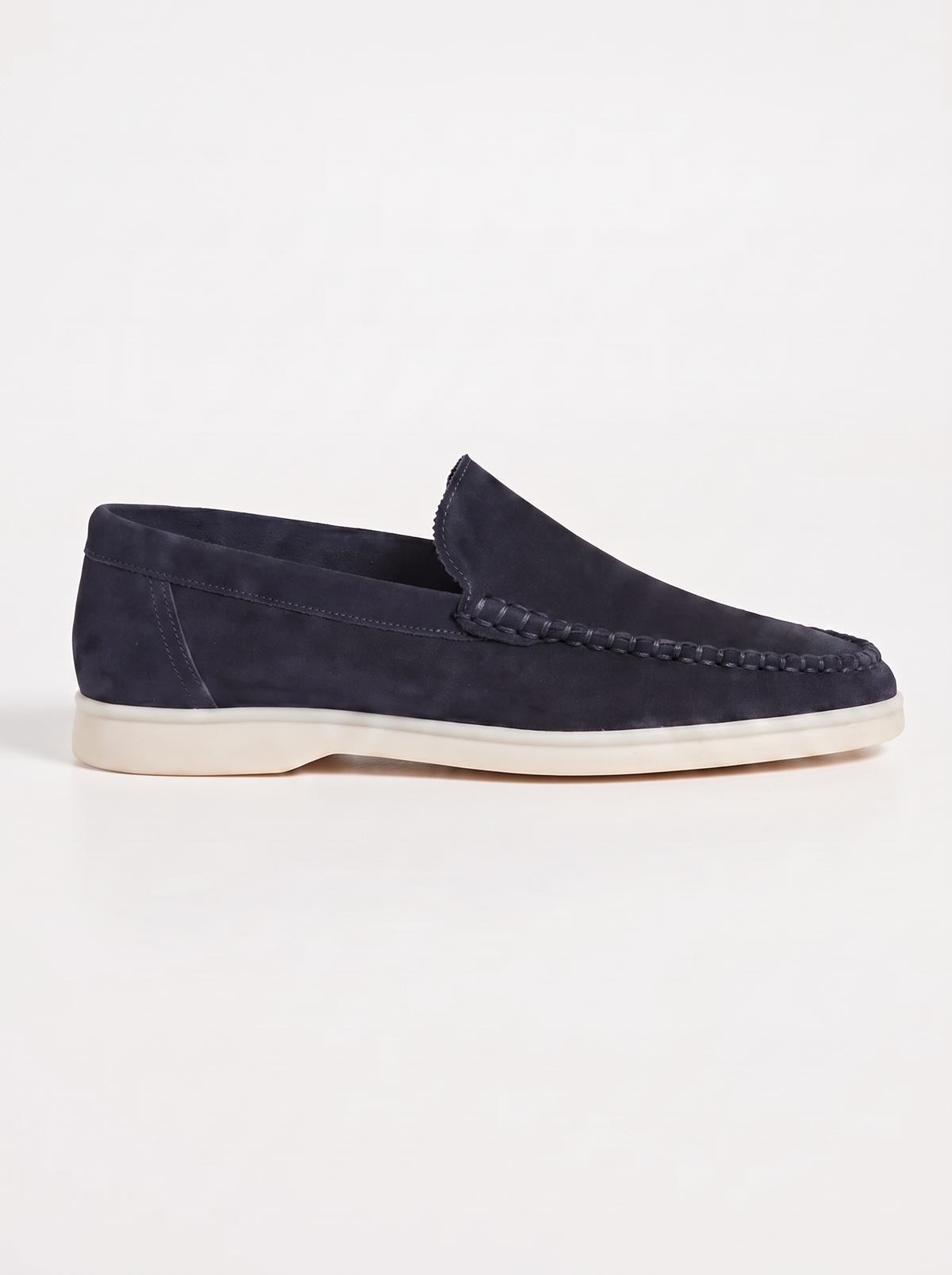 Navy Venetto Loafers