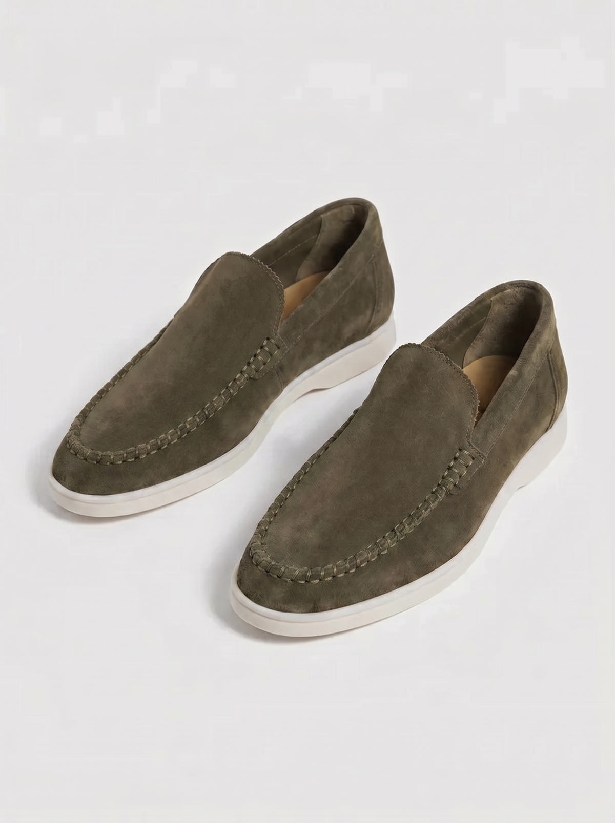 Olive Venetto Loafers