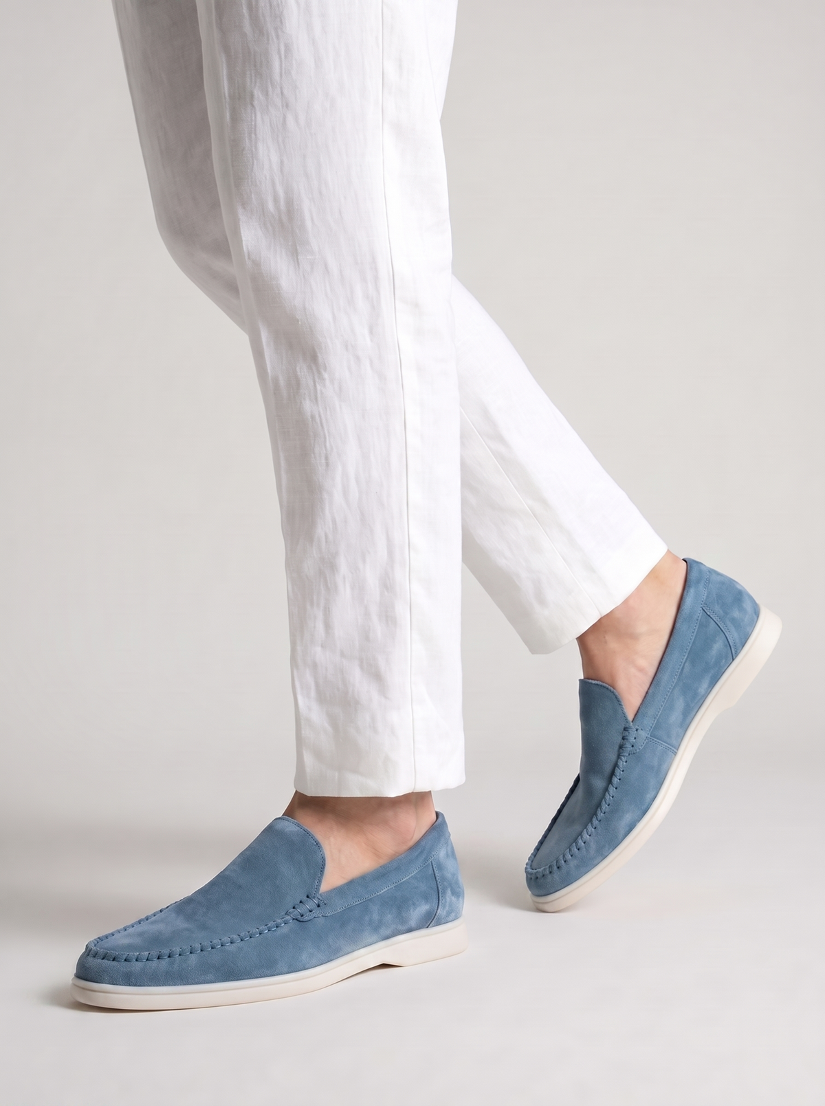 Sapphire Blue Venetto Loafers
