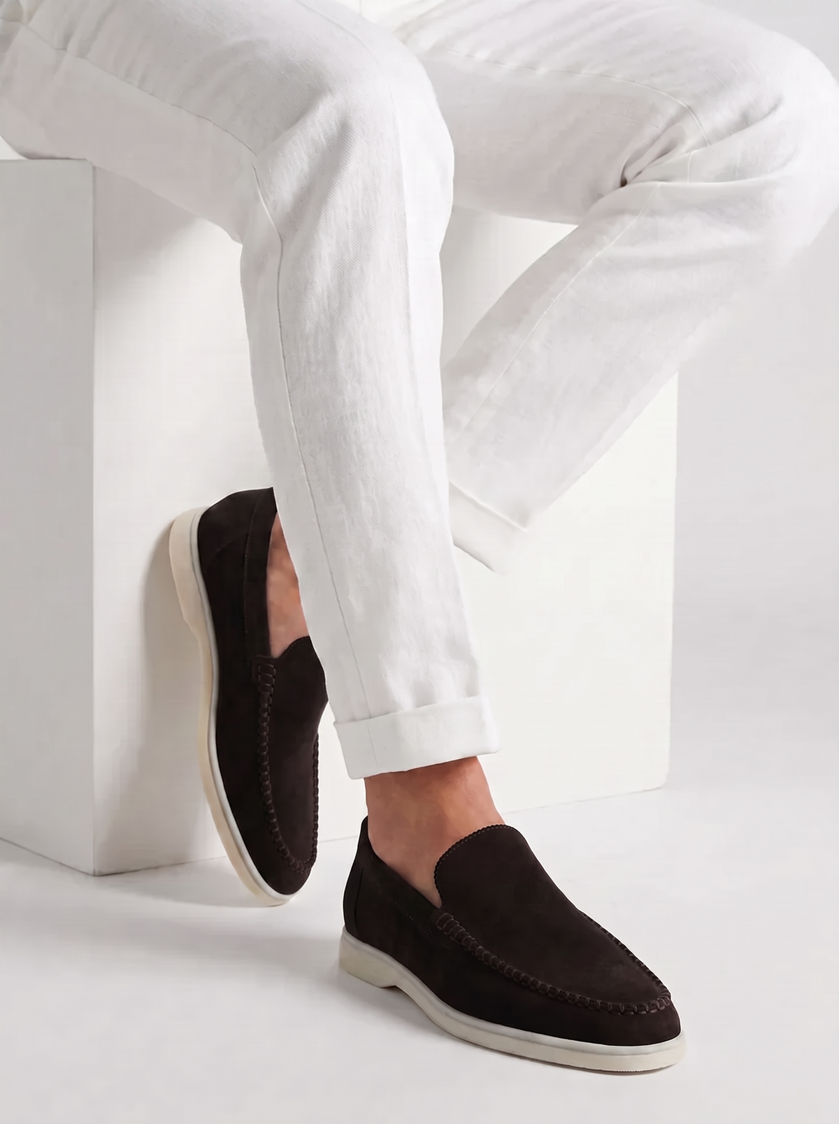 Black Venetto Loafers
