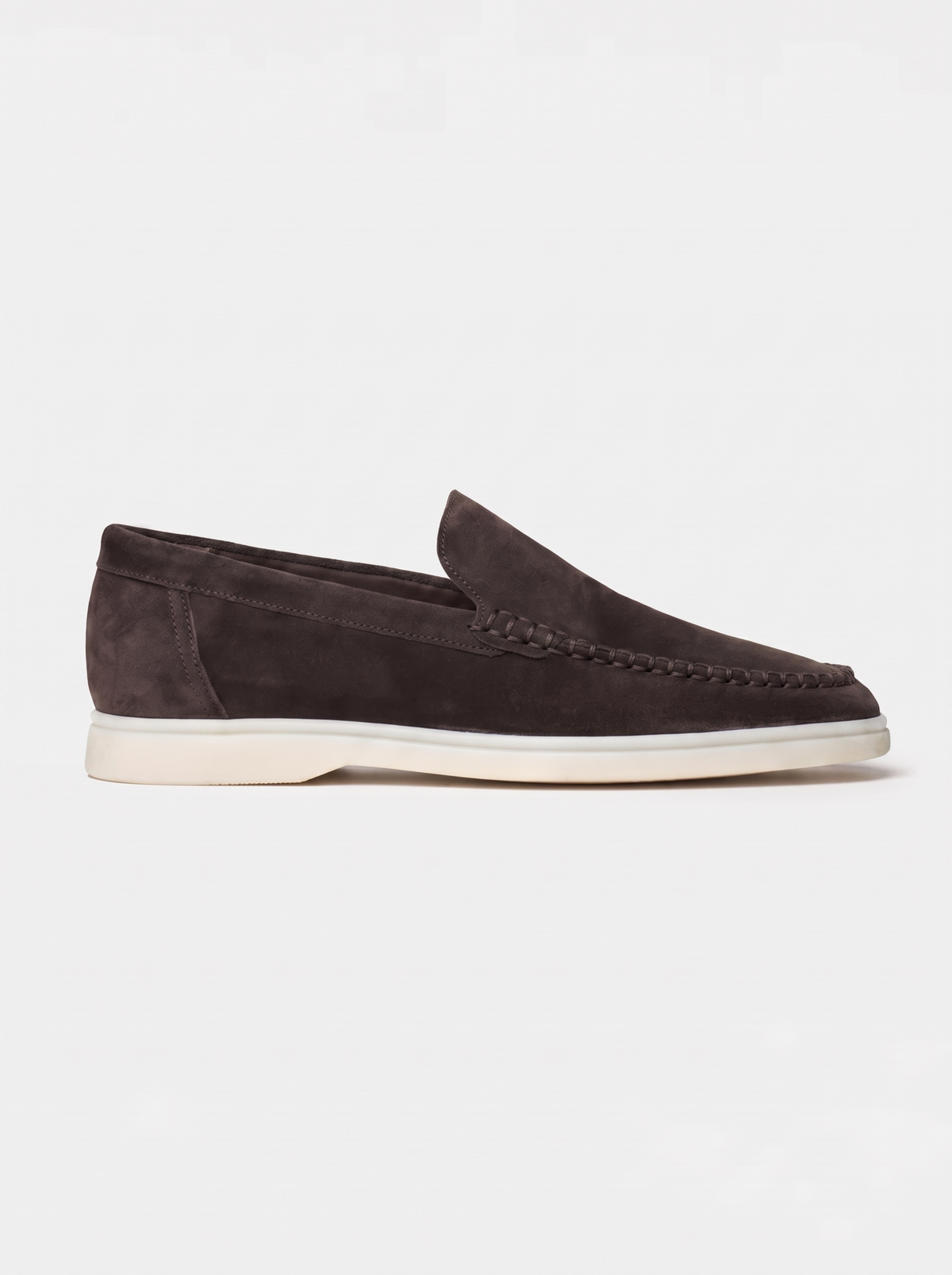 Warm Grey Venetto Loafers