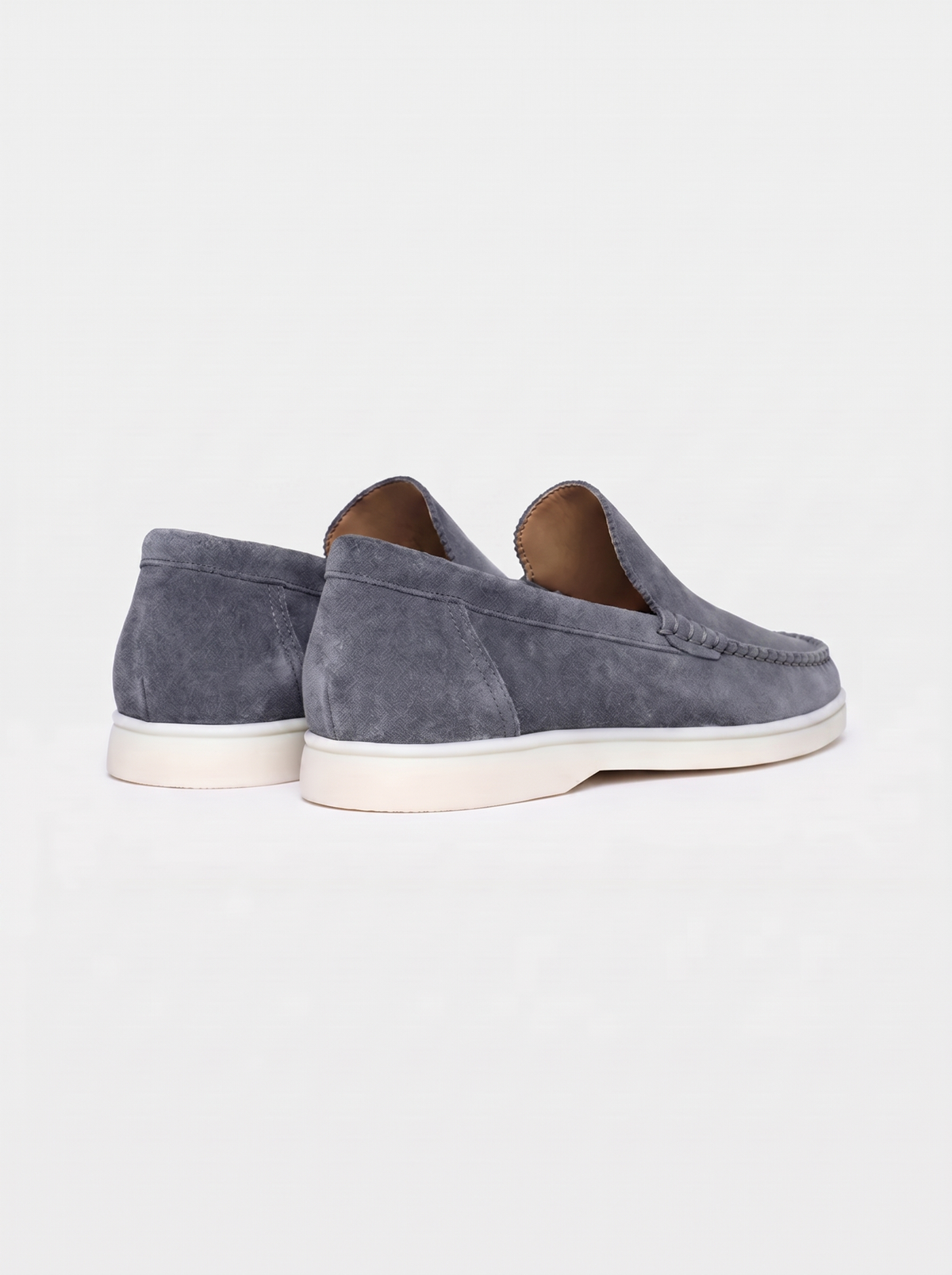 Steel Blue Venetto Loafers