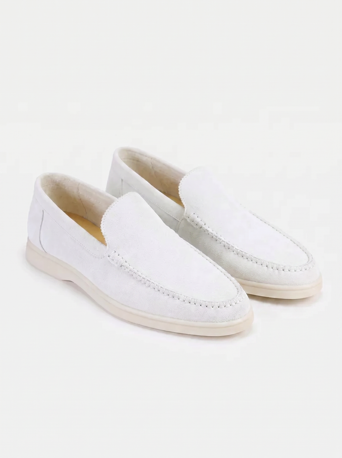 White Venetto Loafers