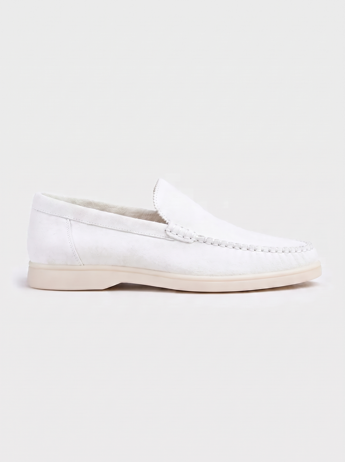 White Venetto Loafers