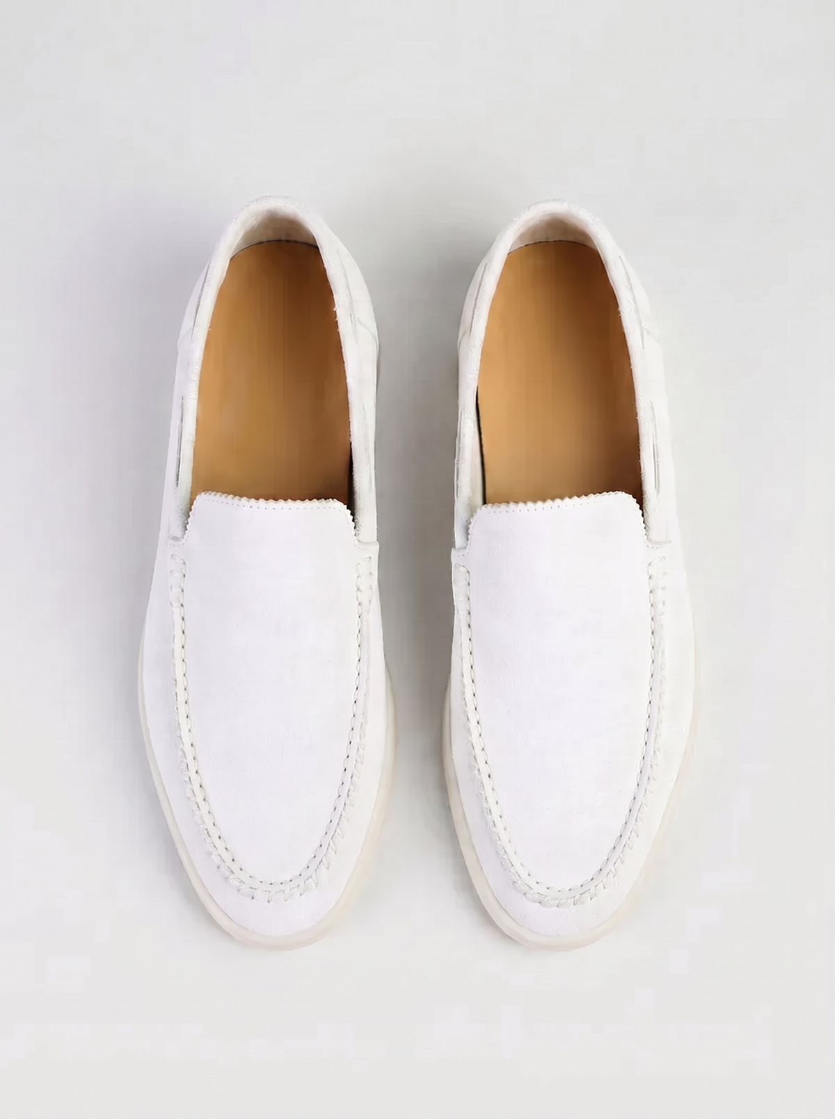 White Venetto Loafers