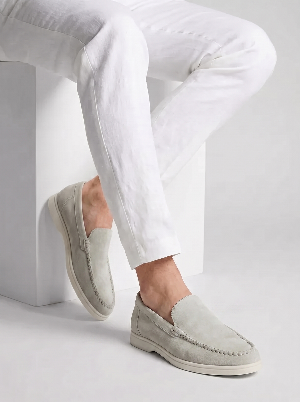 Leisure Green Venetto Loafers
