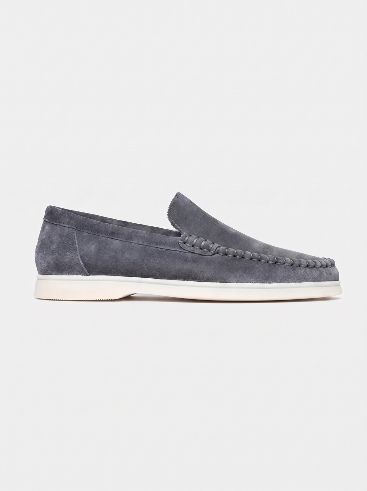 Steel Blue Venetto Loafers