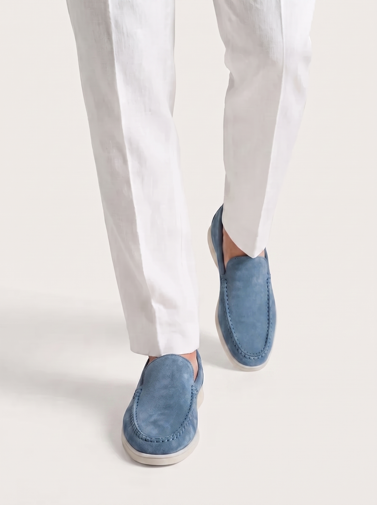 Sapphire Blue Venetto Loafers